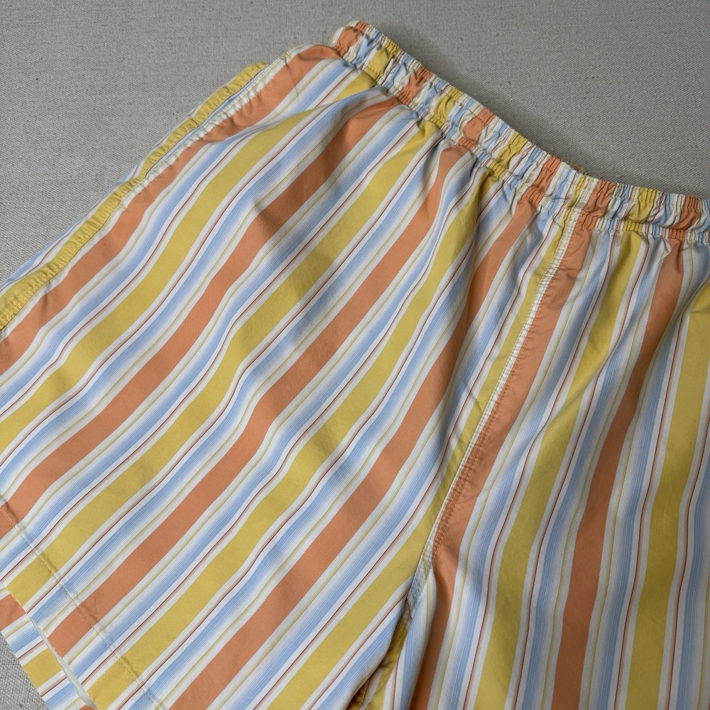 Daniel‎ Cremieux Surf Gear Men's Yellow Swim Trunks Size Large with Drawstring